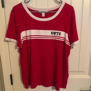 Forever 21 red t shirt